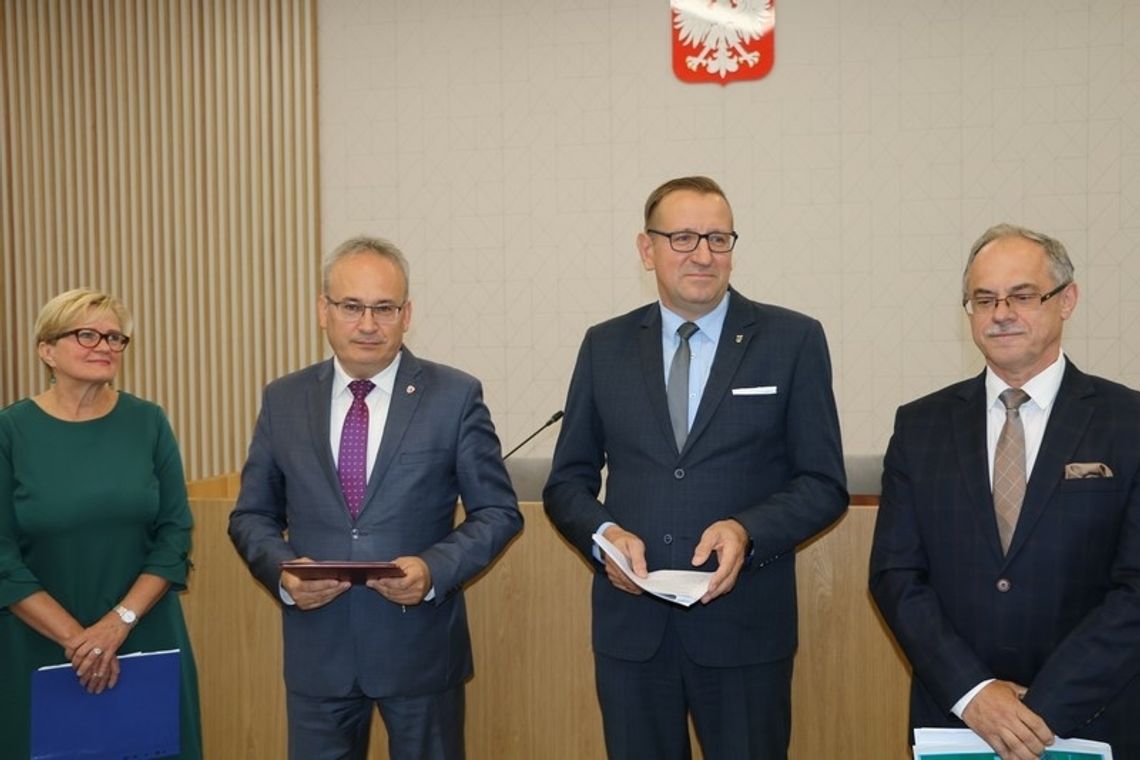 Konferencja prasowa związana z drogą Białystok -Augustów -Raczki (foto i video) 