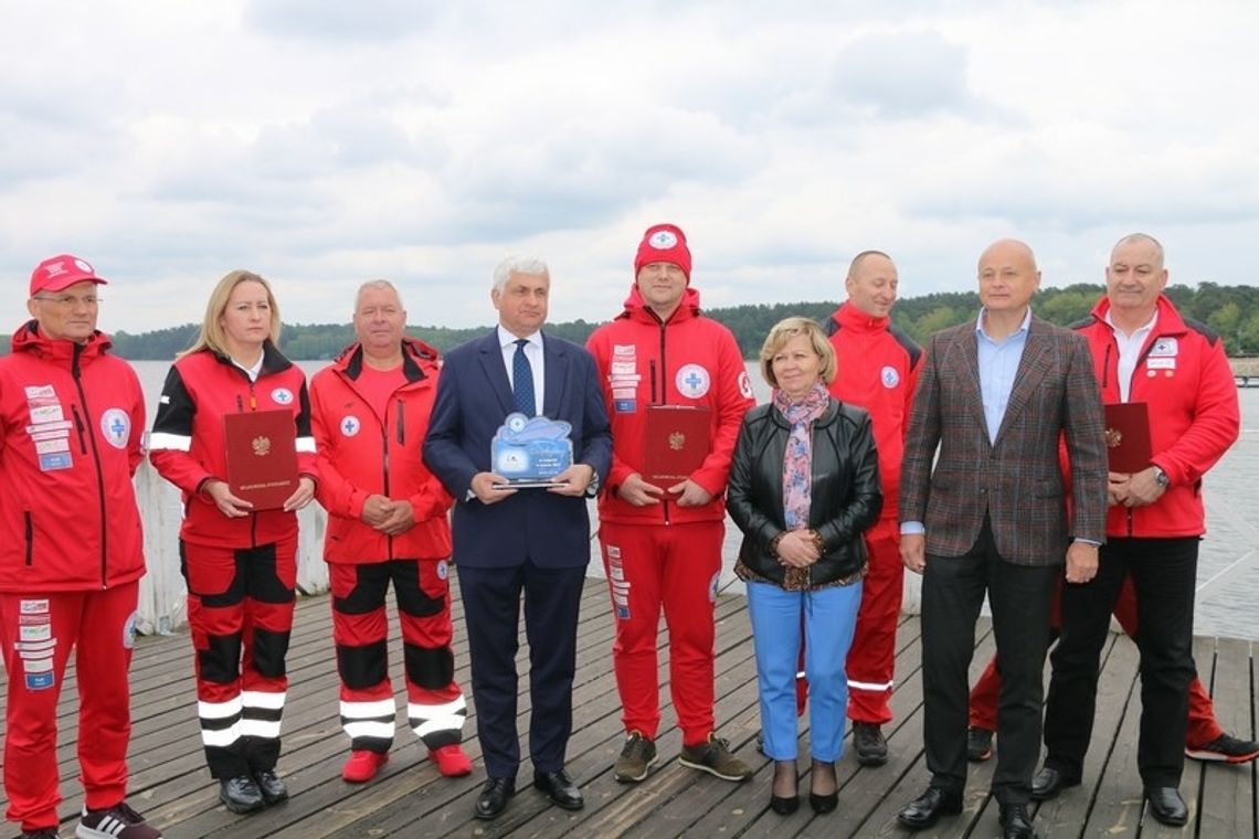 Konferencja wojewody Bohdana Paszkowskiego i przedstawicieli WOPR (foto i video) 