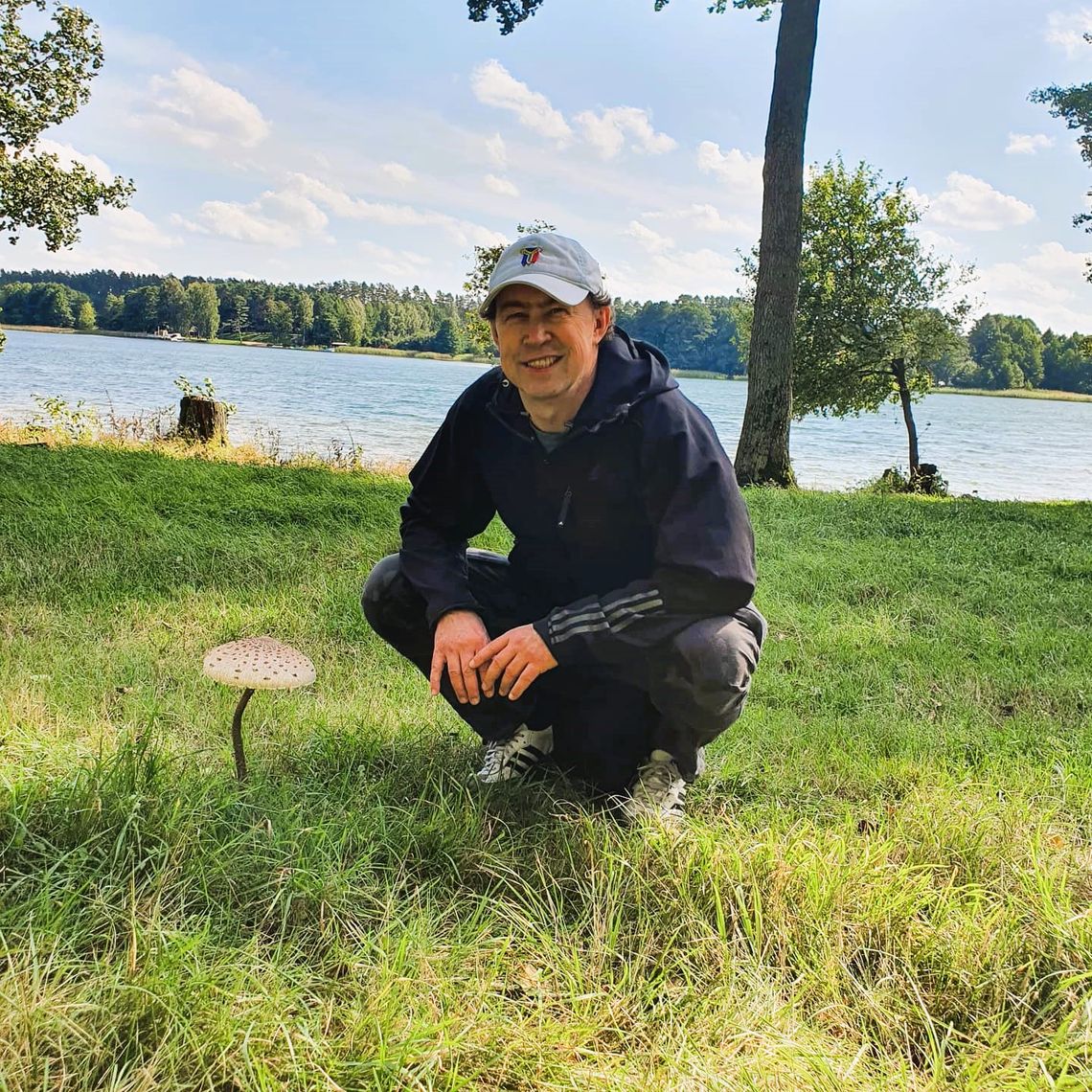 Michał Pol w Augustowie (archiwum prywatne Michała Pola).