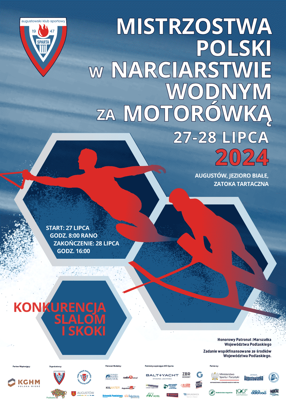 Mistrzostwa Polski w Narciarstwie Wodnym za motorówką w konkurencji slalom i skoki już w ten weekend