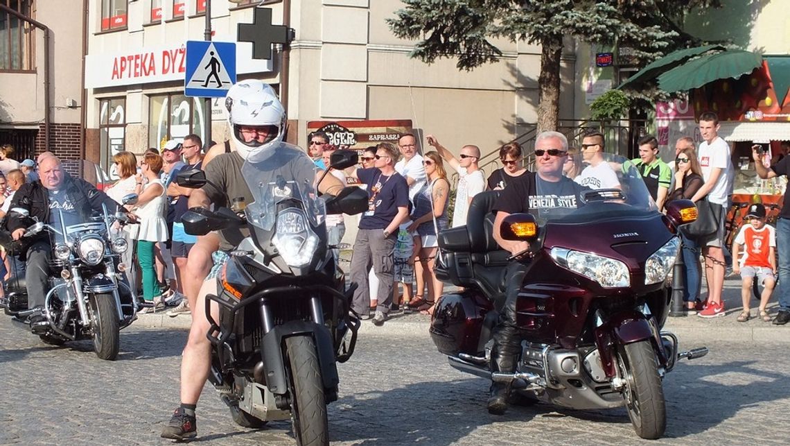Motocykle przejadą przez miasto 