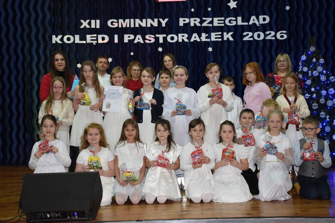 Muzyczne święto w Żarnowie. XII Gminny Przegląd Kolęd i Pastorałek