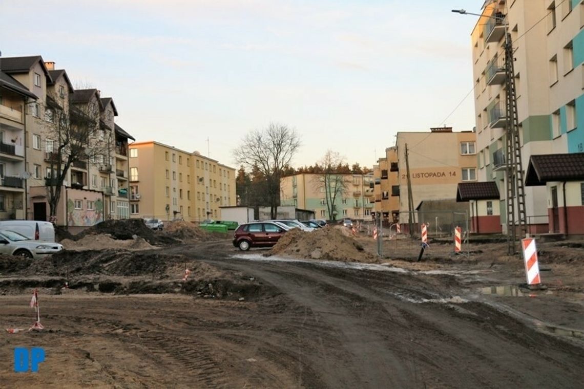 Niebezpieczny plac budowy