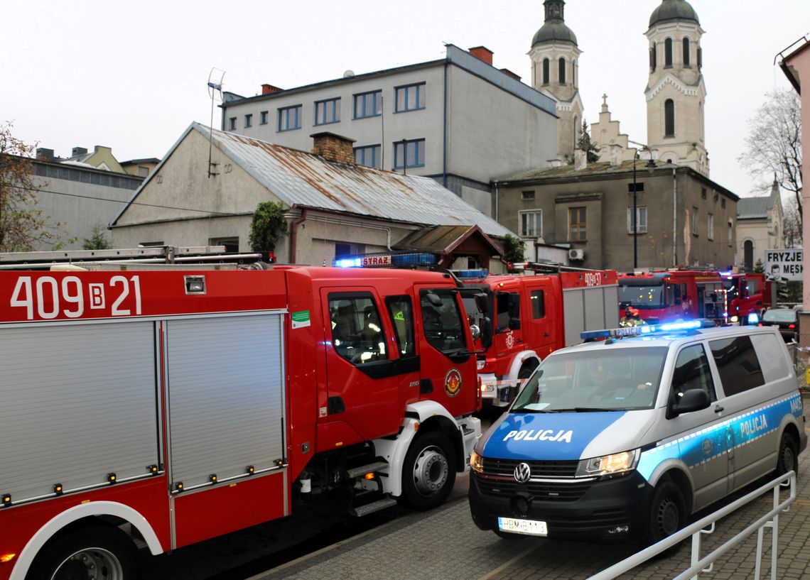 Zarządcą obiektu jest Kodrem. Na miejscu pojawiła się pani prezes z pracownikami.