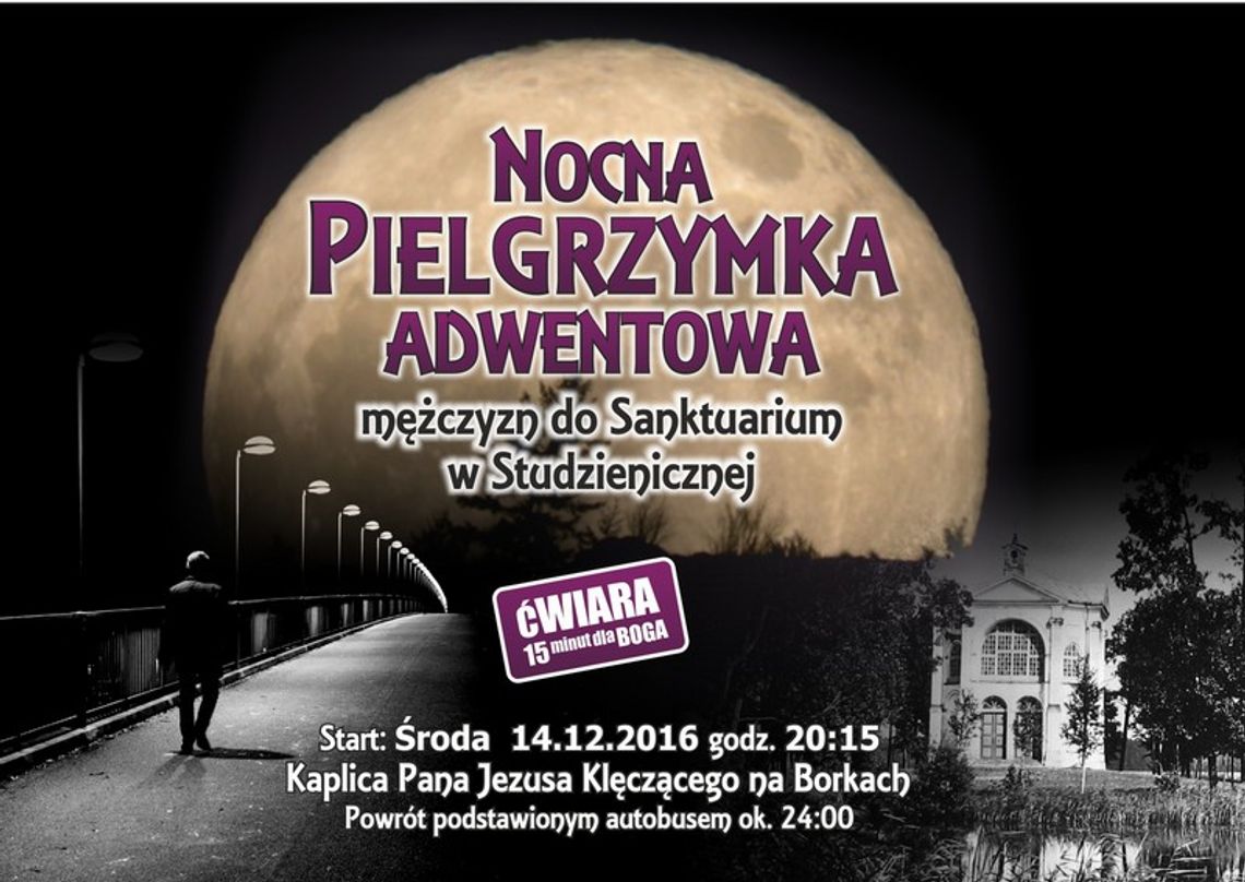 Nocna Pielgrzymka Adwentowa Augustowskiej Ćwiary