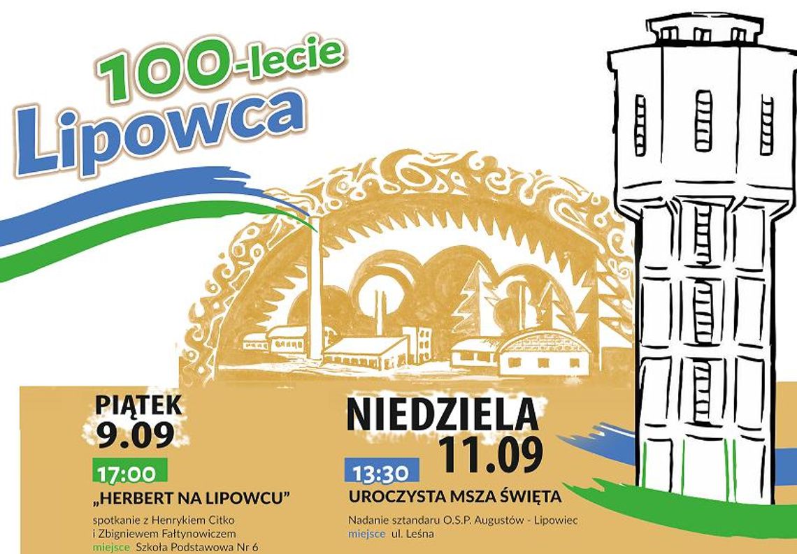 Obchody 100-lecia dzielnicy Lipowiec w Augustowie