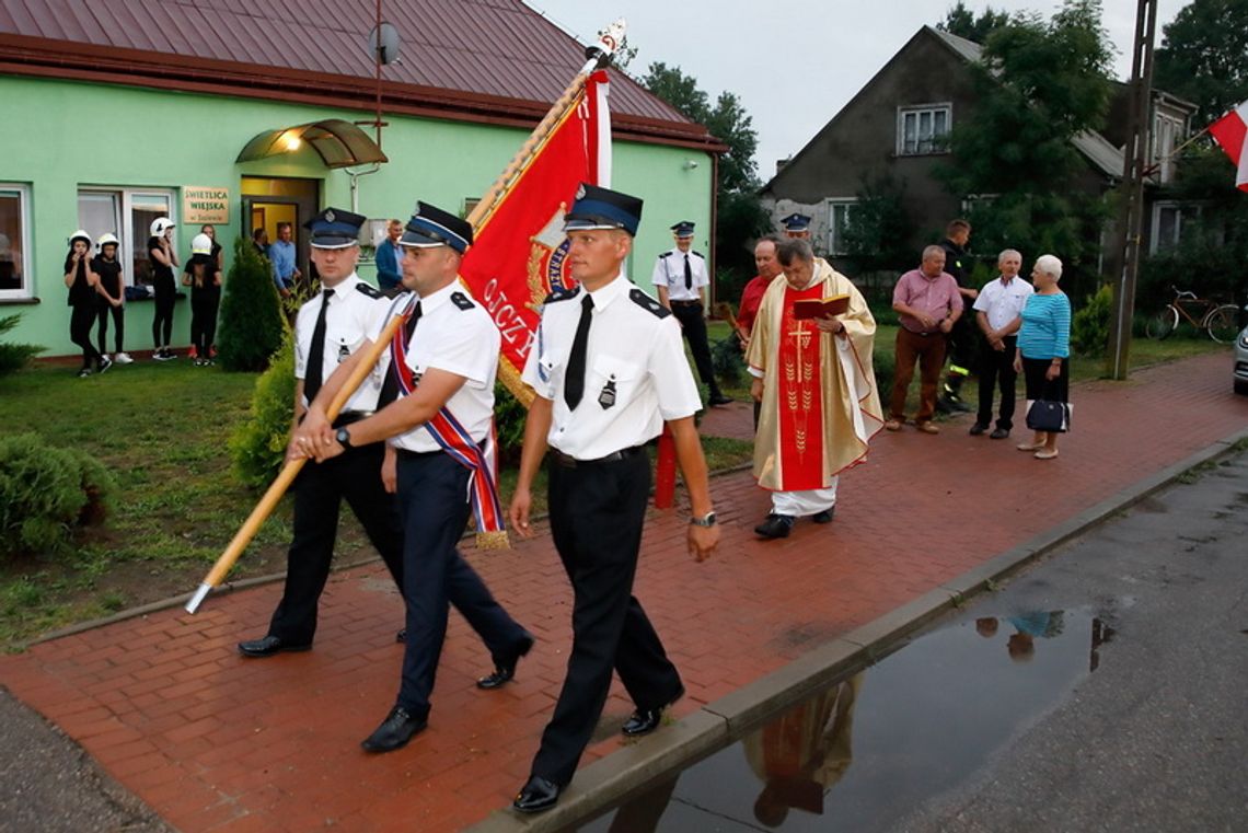 Odsłonięcie tablicy w Jaziewie 