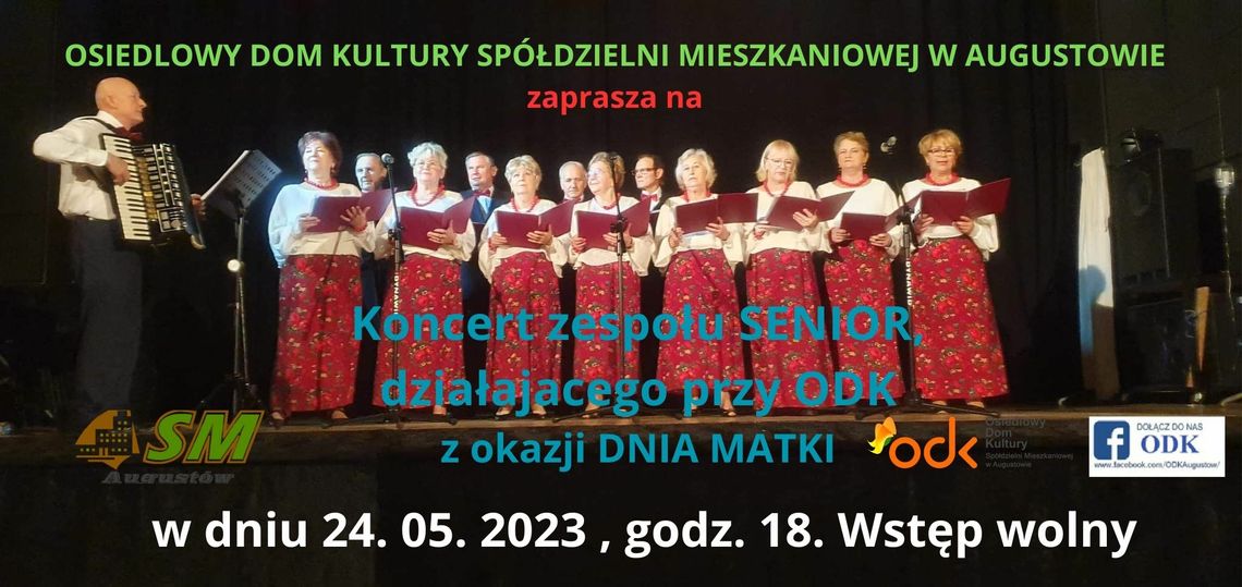 Osiedlowy zaprasza na koncert z okazji Dnia Matki 