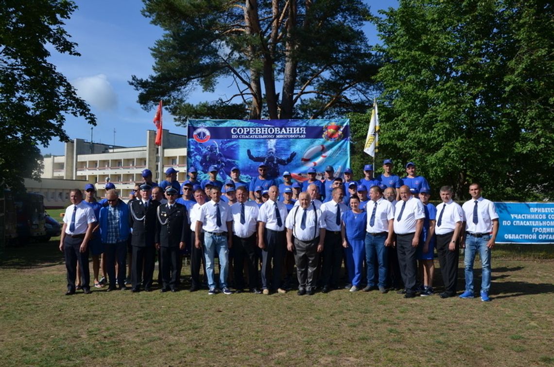 OSP Augustów-Lipowiec na Białorusi
