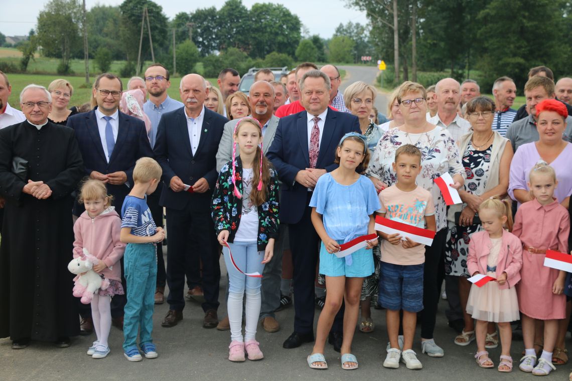 Otwarcie drogi w Popowie (zdjęcia i wideo)