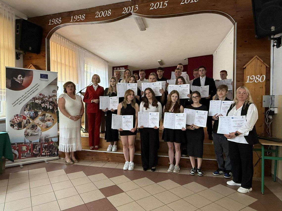 Podsumowanie projektu Erasmus+ –staż zawodowy uczniów Zespołu Szkół w Dowspudzie w Chorwacji
