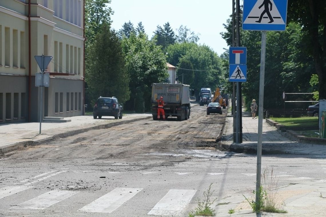 Powiat remontuje ulicę Młyńską