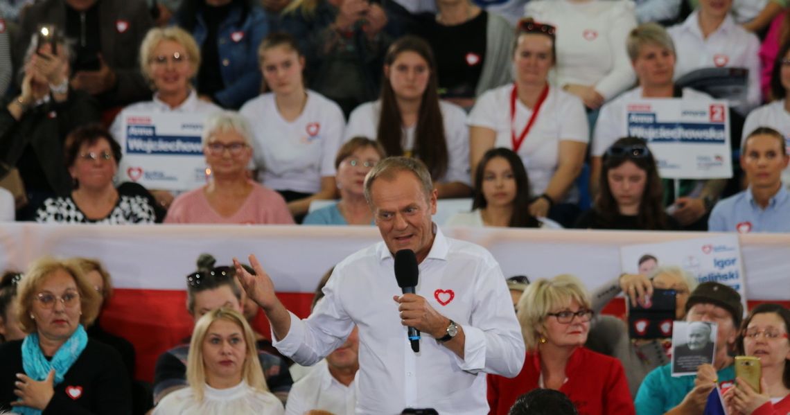 Prawdziwe referendum jest na karcie głosowania do Sejmu - Donald Tusk w Ełku
