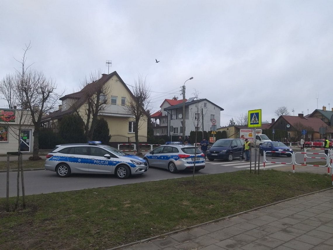 Rowerzystka wpadła pod koła 