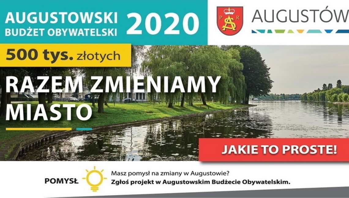 Rusza 5. edycja Augustowskiego Budżetu Obywatelskiego