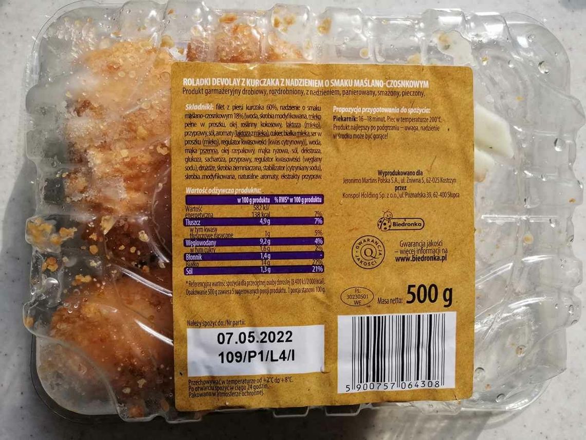 Salmonella w popularnym produkcie z Biedronki! Możesz odzyskać  pieniądze