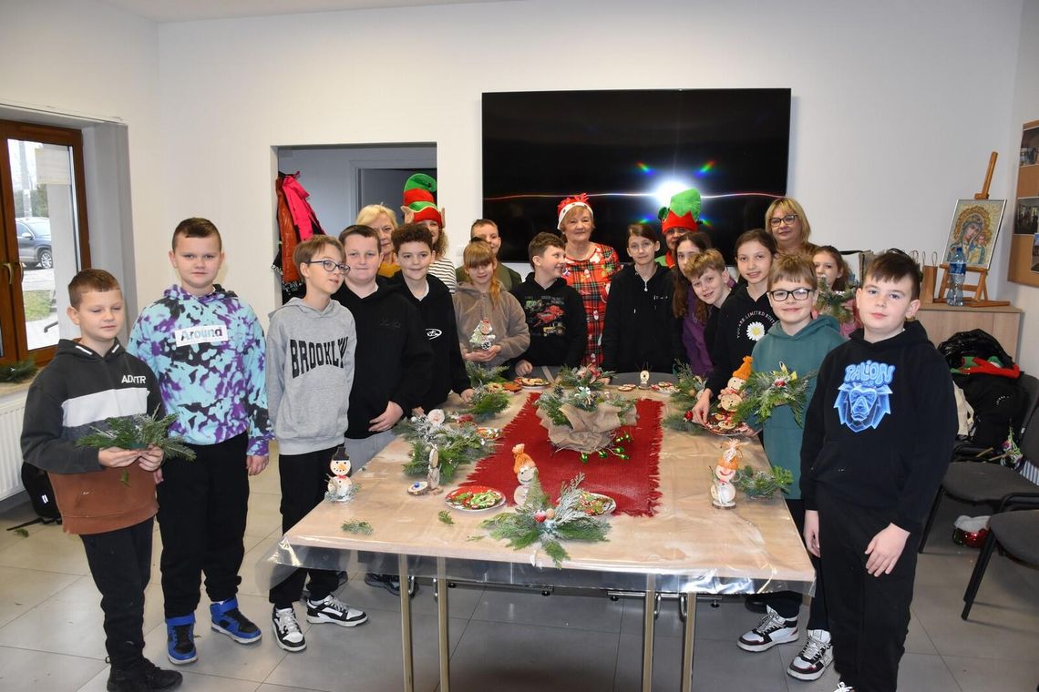 Świąteczne warsztaty w Centrum Kultury w Żarnowie