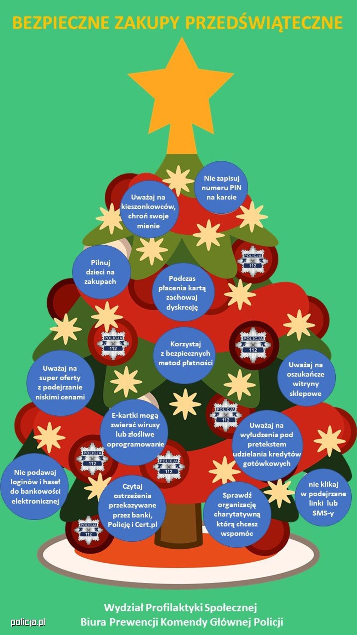 Świąteczne zakupy bez ryzyka. Praktyczne porady przeciw kieszonkowcom oraz oszustom online