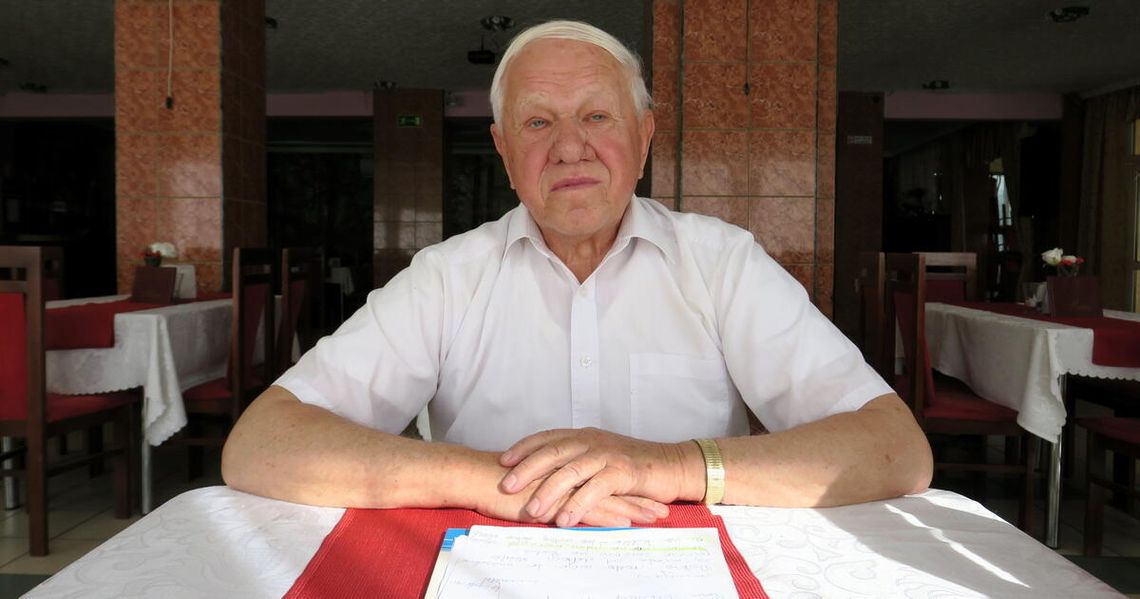 Sytuacja Augustowa niepokoi Mariana Dyczewskiego (video) Na zdjęciu: Marian Dyczewski.