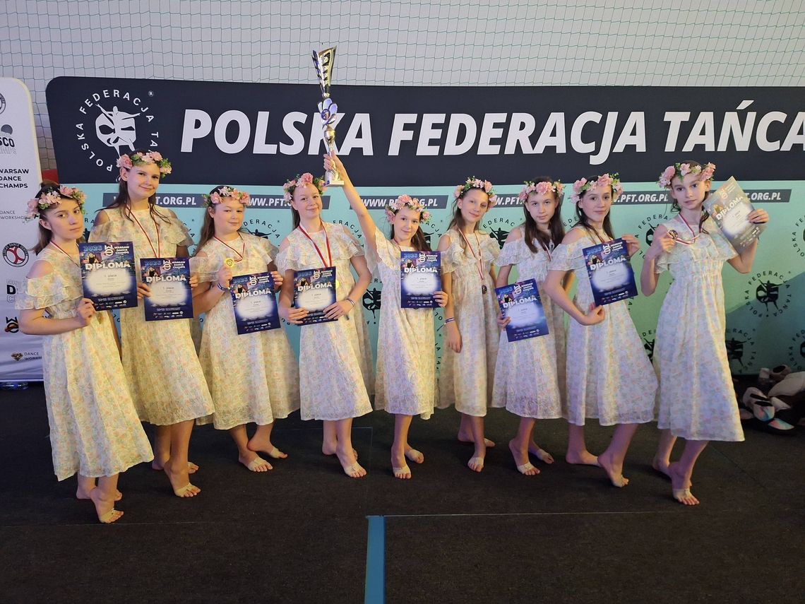 Tancerki z Augustowa triumfują na Warsaw Dance Champs 2026