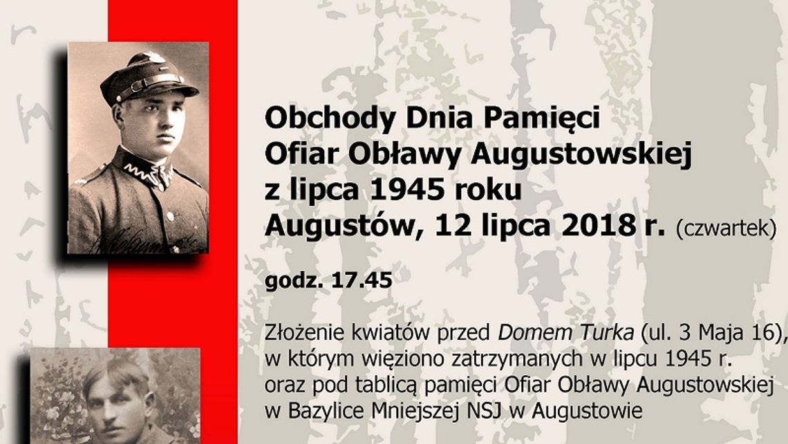 Uczcijmy pamięc ofiar Obławy Augustowskiej 