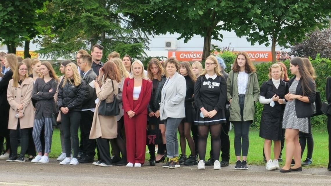 Uroczystość rozpoczęcia roku szkolnego w I Liceum Ogólnokształcącym w Augustowie 