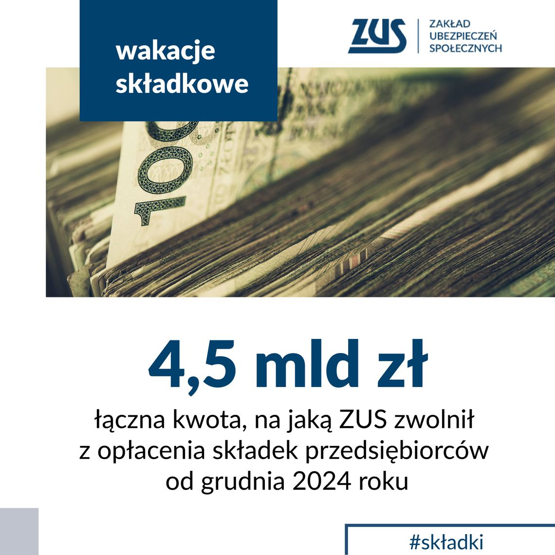 W czasie 20 miesięcy przedsiębiorcy zaoszczędzili 4,5 mld w ramach wakacji składkowych W czasie 20 miesięcy przedsiębiorcy zaoszczędzili 4,5 mld w ramach wakacji składkowych