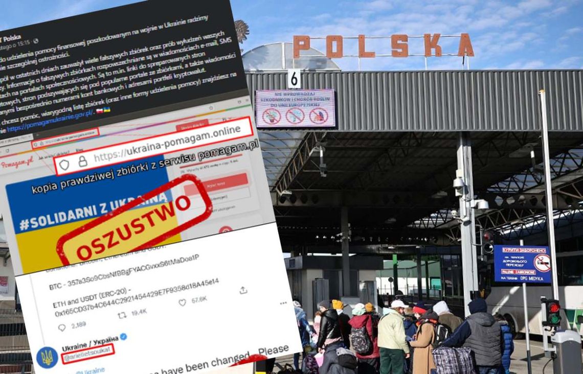 Wpłacasz pieniądze na pomoc Ukrainie? Oszuści już zacierają ręce!