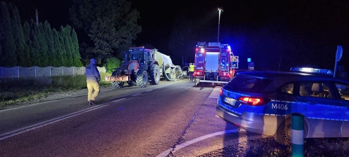 Wypadek w Jeziorkach. Zginęła kilkuletnia dziewczynka