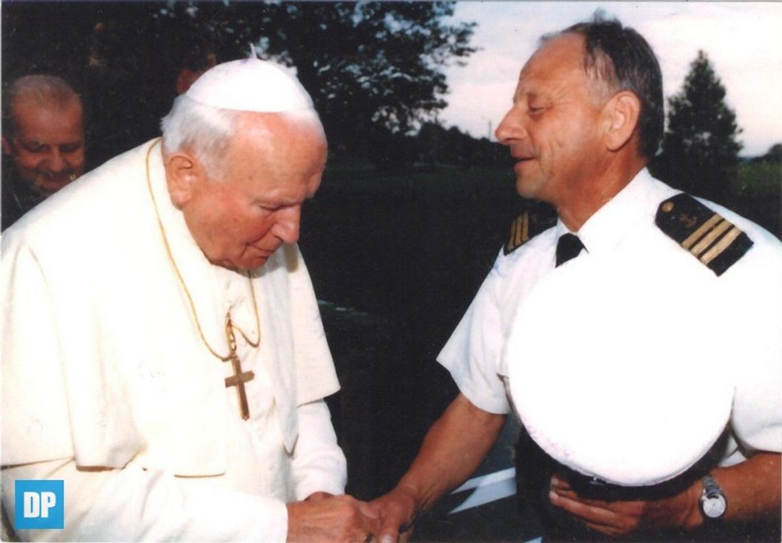 Wywiad z kpt. W. Głowackim, który płynął z papieżem Janem Pawłem II