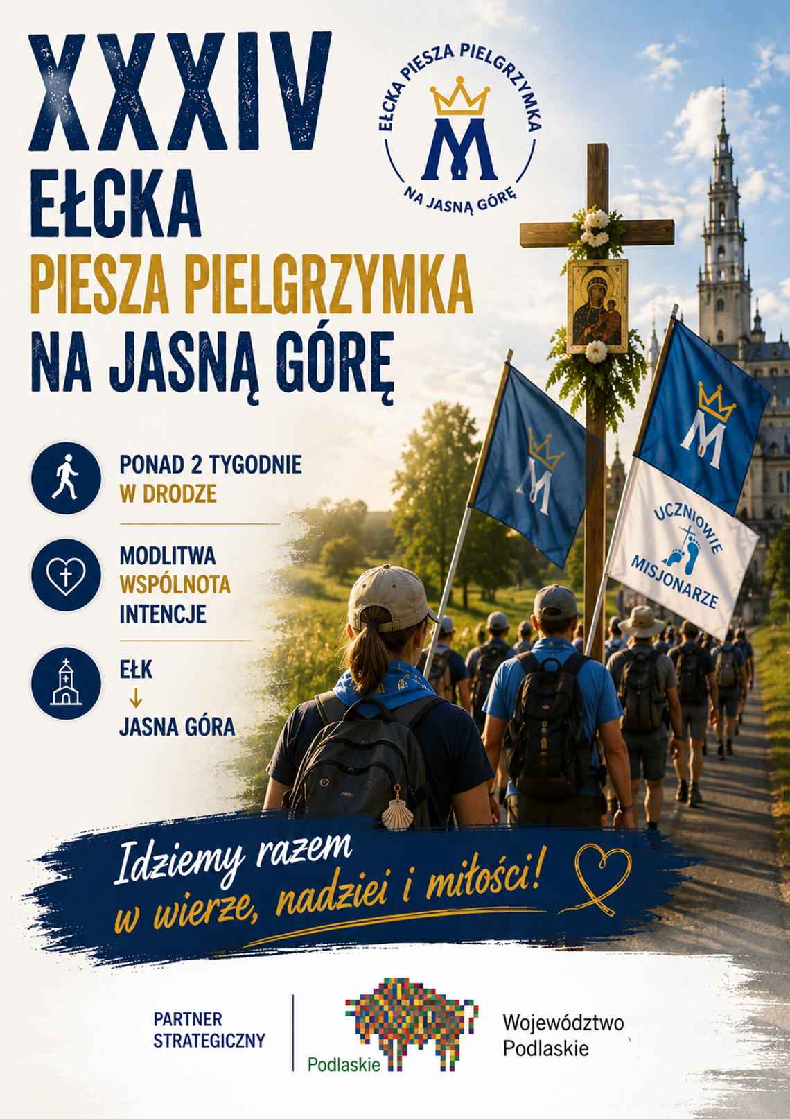 XXXIV Ełcka Piesza Pielgrzymka na Jasną Górę