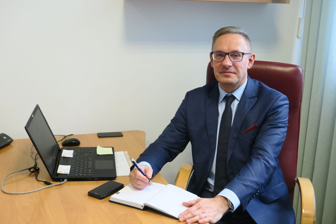 Z Augustowa do Nowinki. Dlaczego? Na zdjęciu: Krzysztof Poskrobko, prezes spółki NECKO.