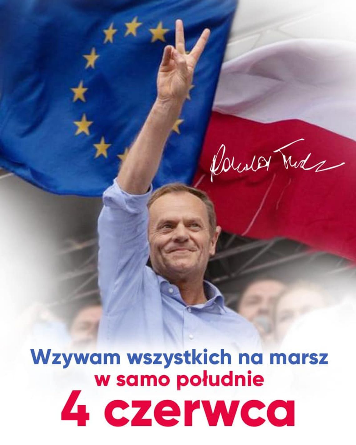 Zaproszenie na Marsz Wolności w Warszawie - 4 czerwca