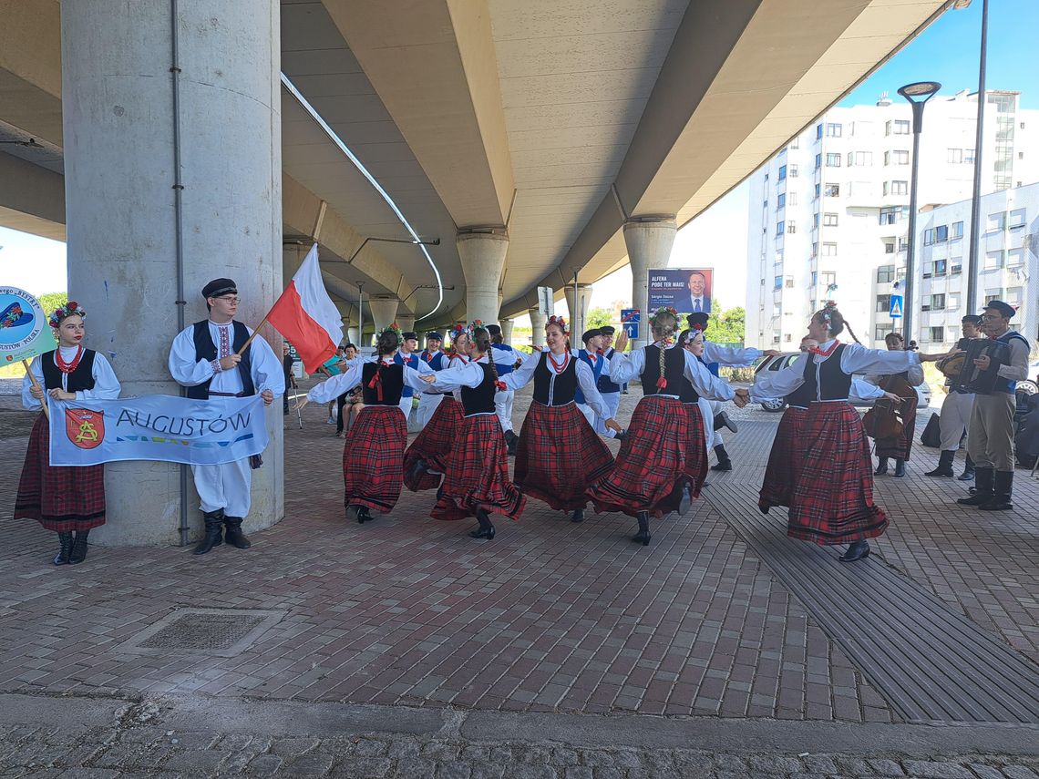 Zespół „Bystry” w Portugalii na Folk Fest Alfena 2025