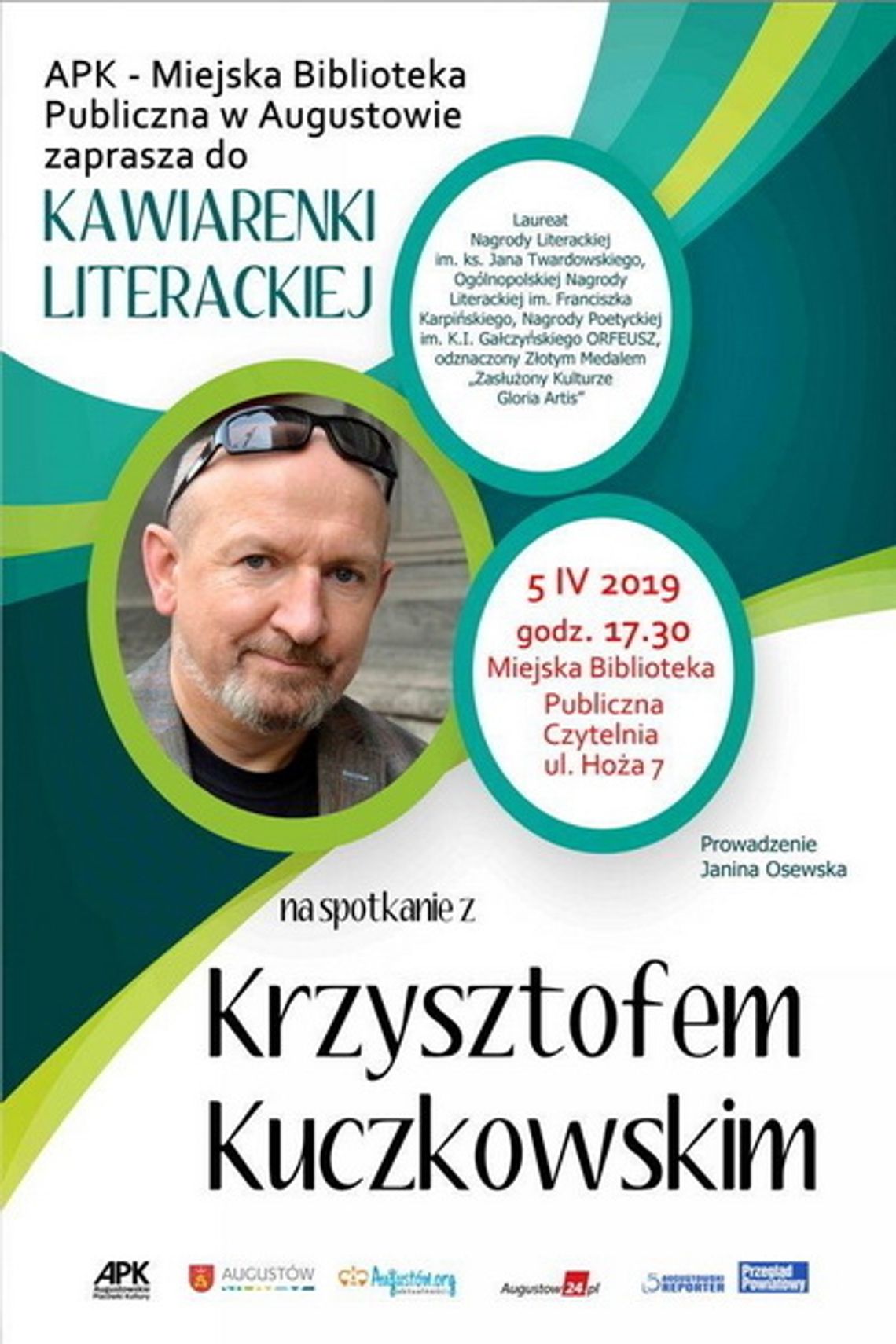 W Kawiarence Literackiej z Krzysztofem Kuczkowskim