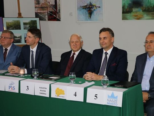 Debata kandydatów na burmistrza Augustowa