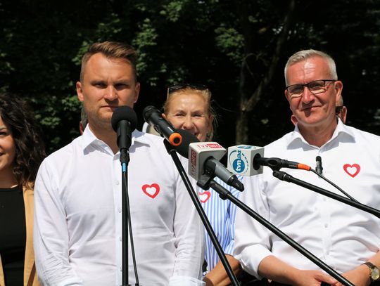 Posłowie Platformy Obywatelskiej Krzysztof Truskolaski i Robert Tyszkiewicz