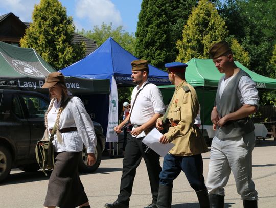 W biegu uczestniczyła Grupa Rekonstrukcji Historycznej „Garnizon Suwałki”