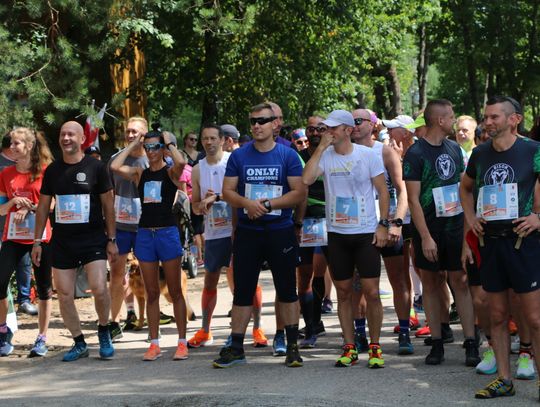 Rozpoczęcie półmaratonu w ramach I Biegu Pamięci Obławy Augustowskie