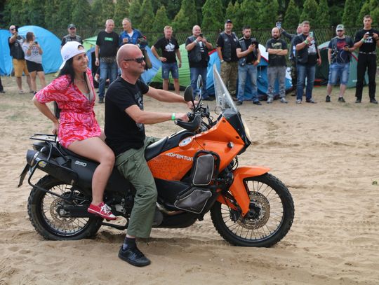 VI zlot motocyklowy moto wilki grajewo - konkurs zakopywania
