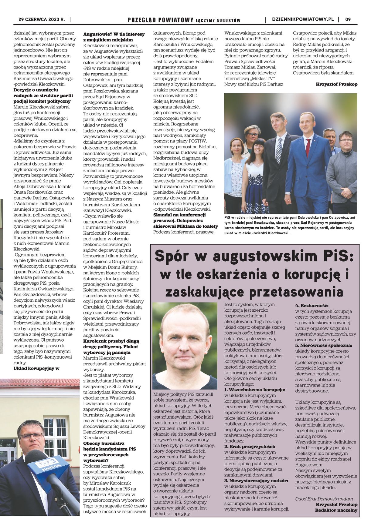 Wydanie Przeglądu Powiatowego z dnia 29-06-2023 r. - strona 9
