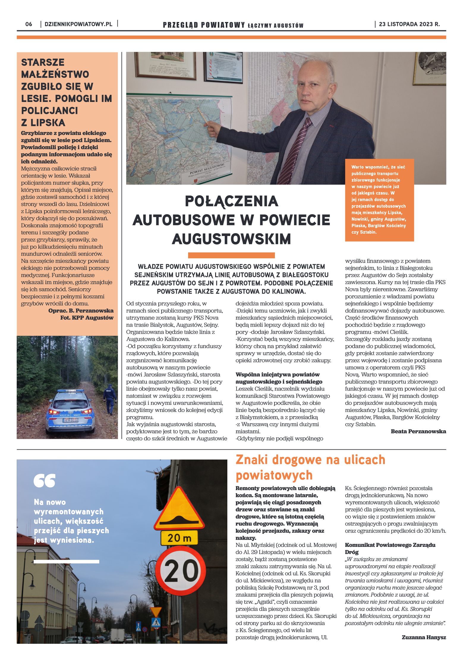 Wydanie Przeglądu Powiatowego nr 43/1167 z 23-11-2 - strona 6