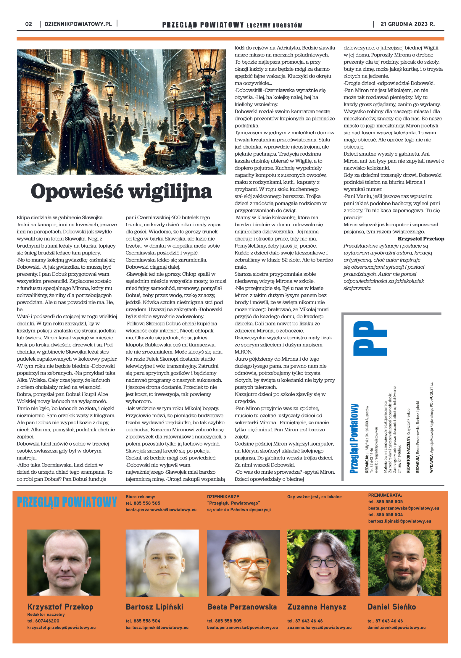 Wydanie Przeglądu Powiatowego nr 47/1171 z 21-12-2 - strona 2
