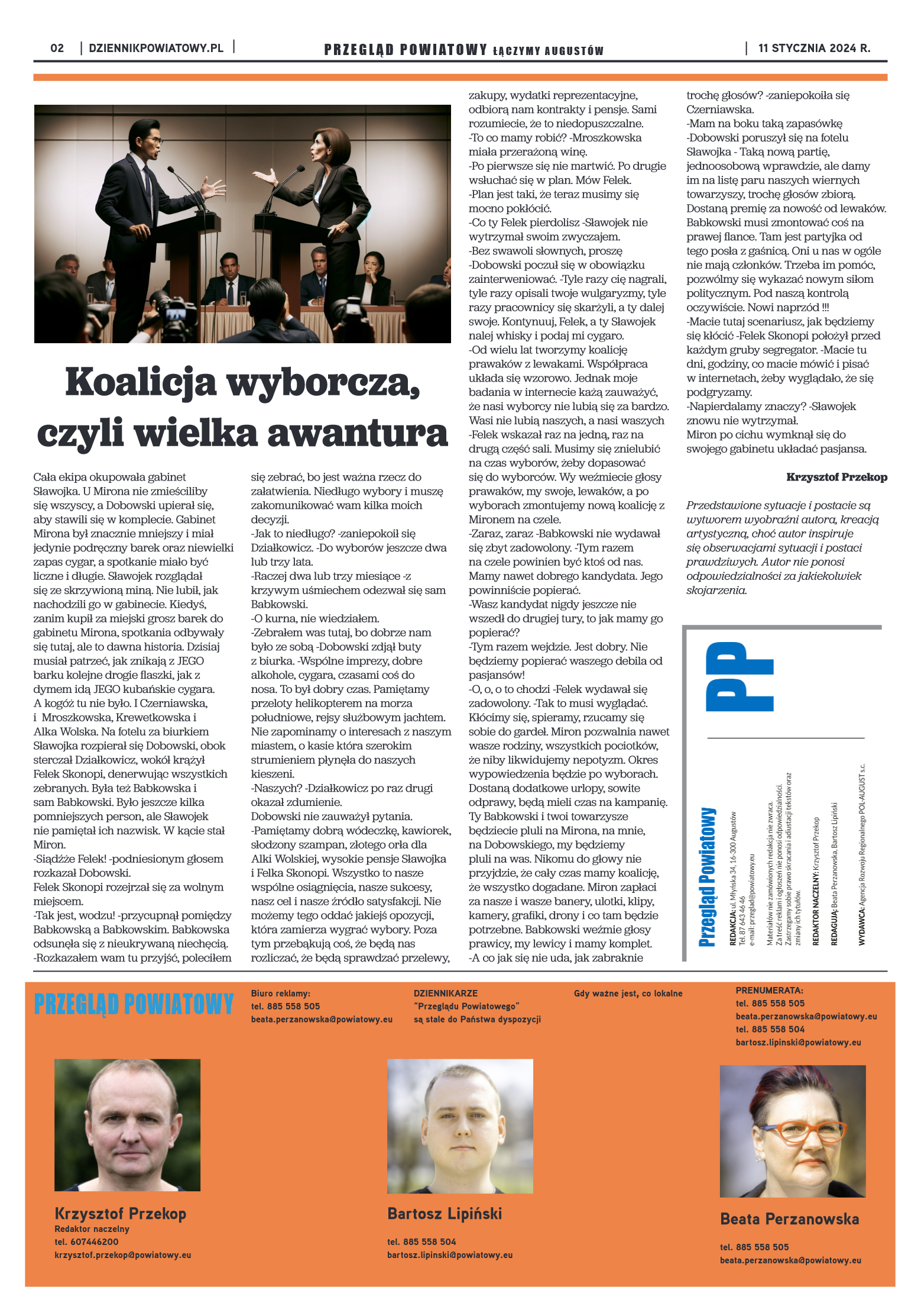 Wydanie Przeglądu Powiatowego nr 1/1172 z 11-01-20 - strona 2