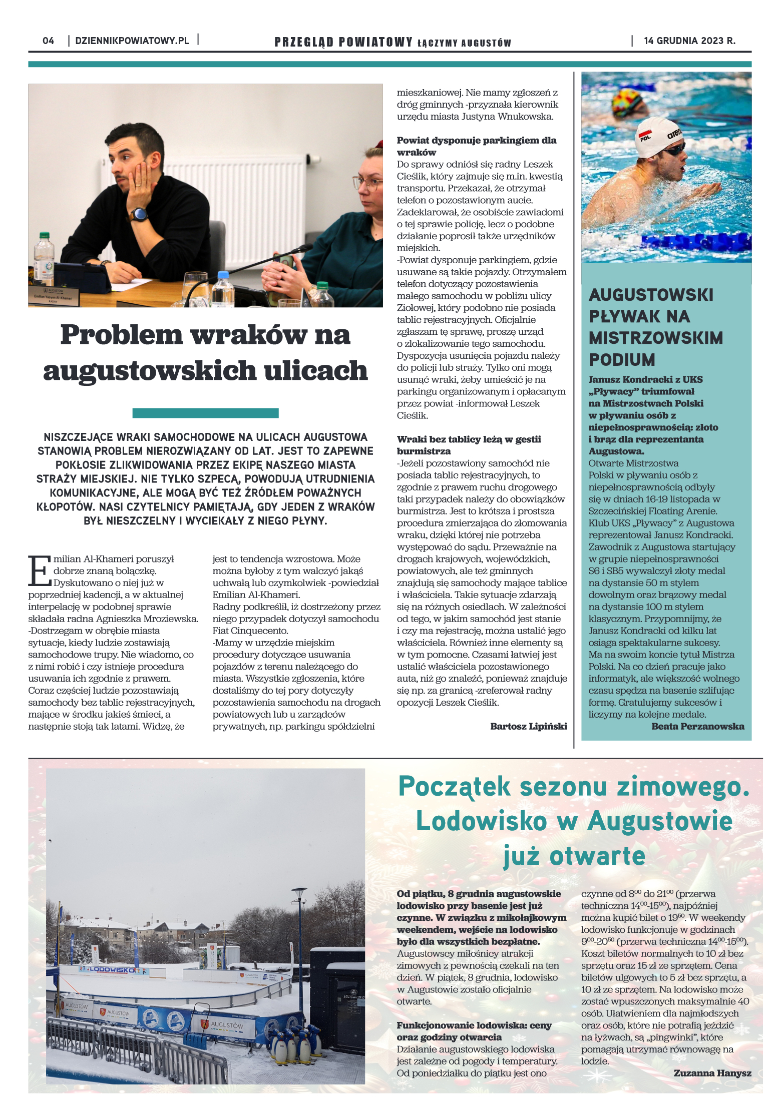 Wydanie Przeglądu Powiatowego nr 46/1170 z 14-12-2 - strona 4