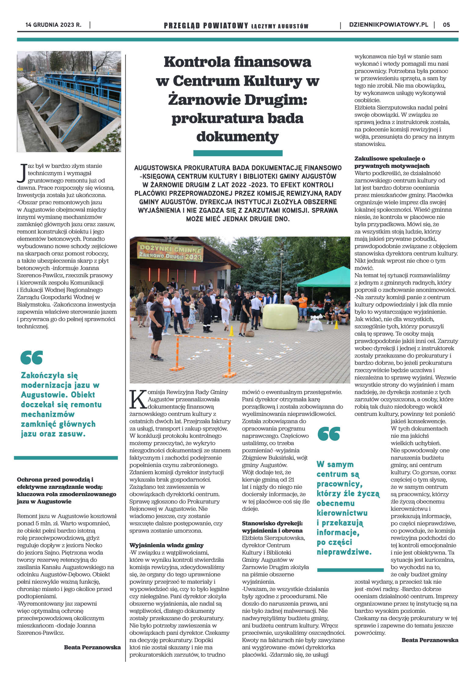 Wydanie Przeglądu Powiatowego nr 46/1170 z 14-12-2 - strona 5