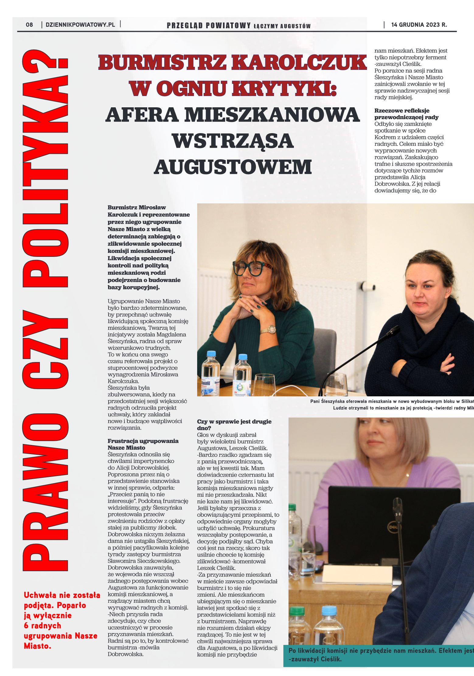 Wydanie Przeglądu Powiatowego nr 46/1170 z 14-12-2 - strona 8