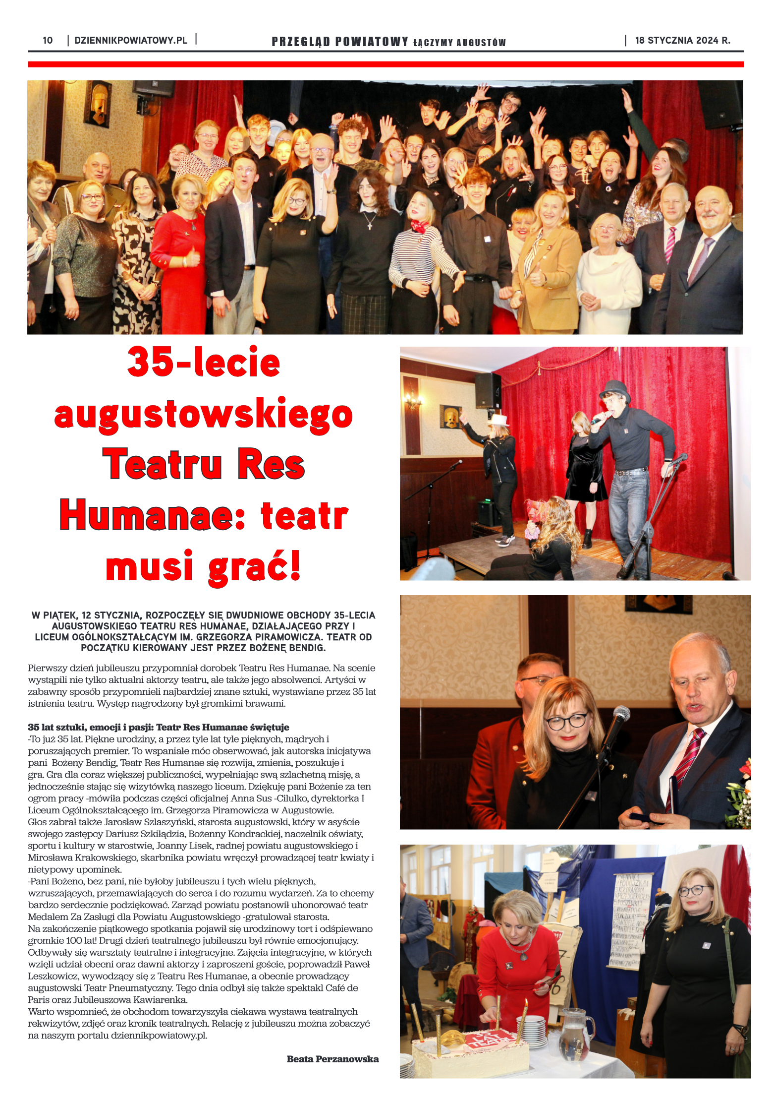 Wydanie Przeglądu Powiatowego nr 2/1173 z 18-01-20 - strona 10