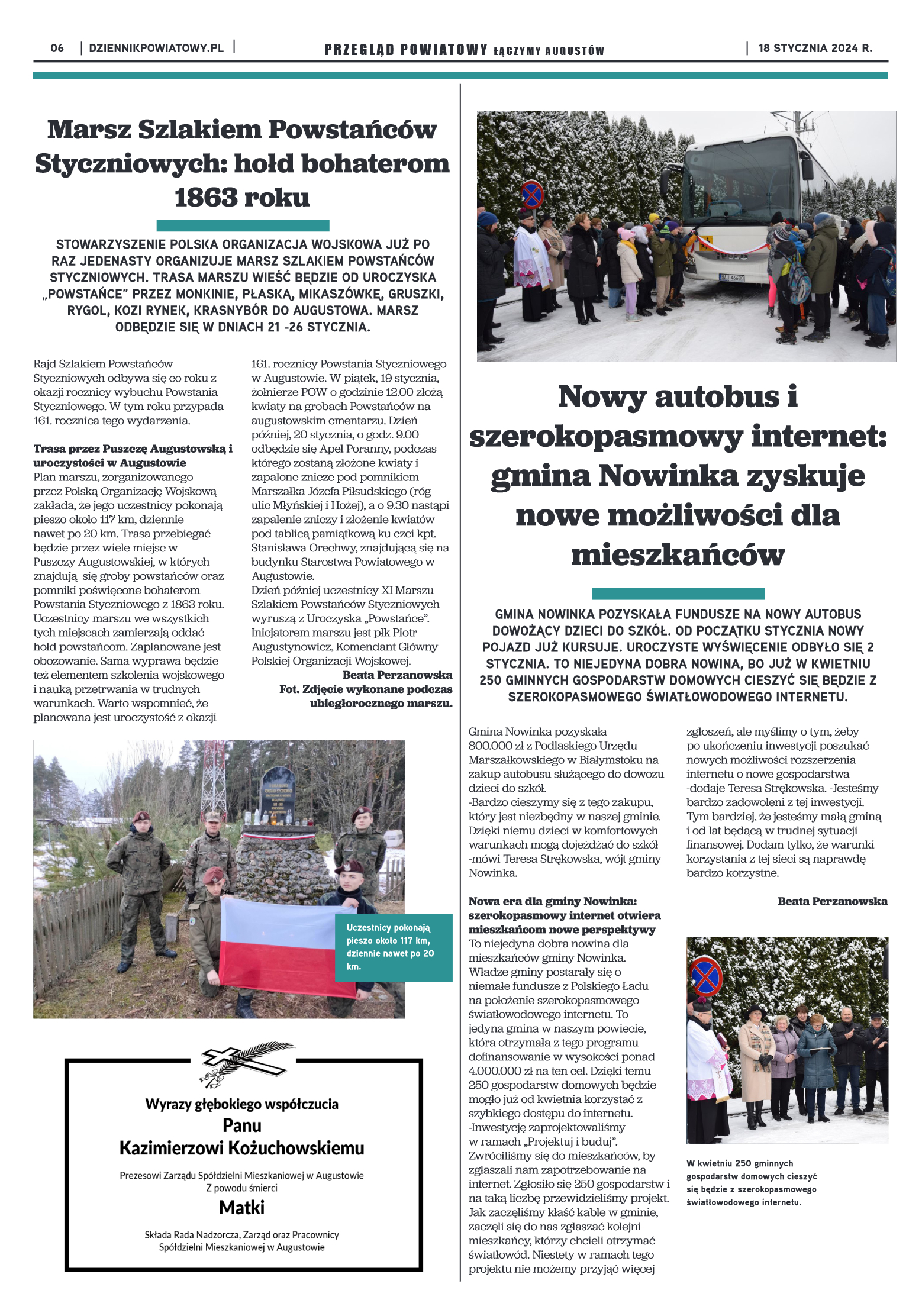Wydanie Przeglądu Powiatowego nr 2/1173 z 18-01-20 - strona 6