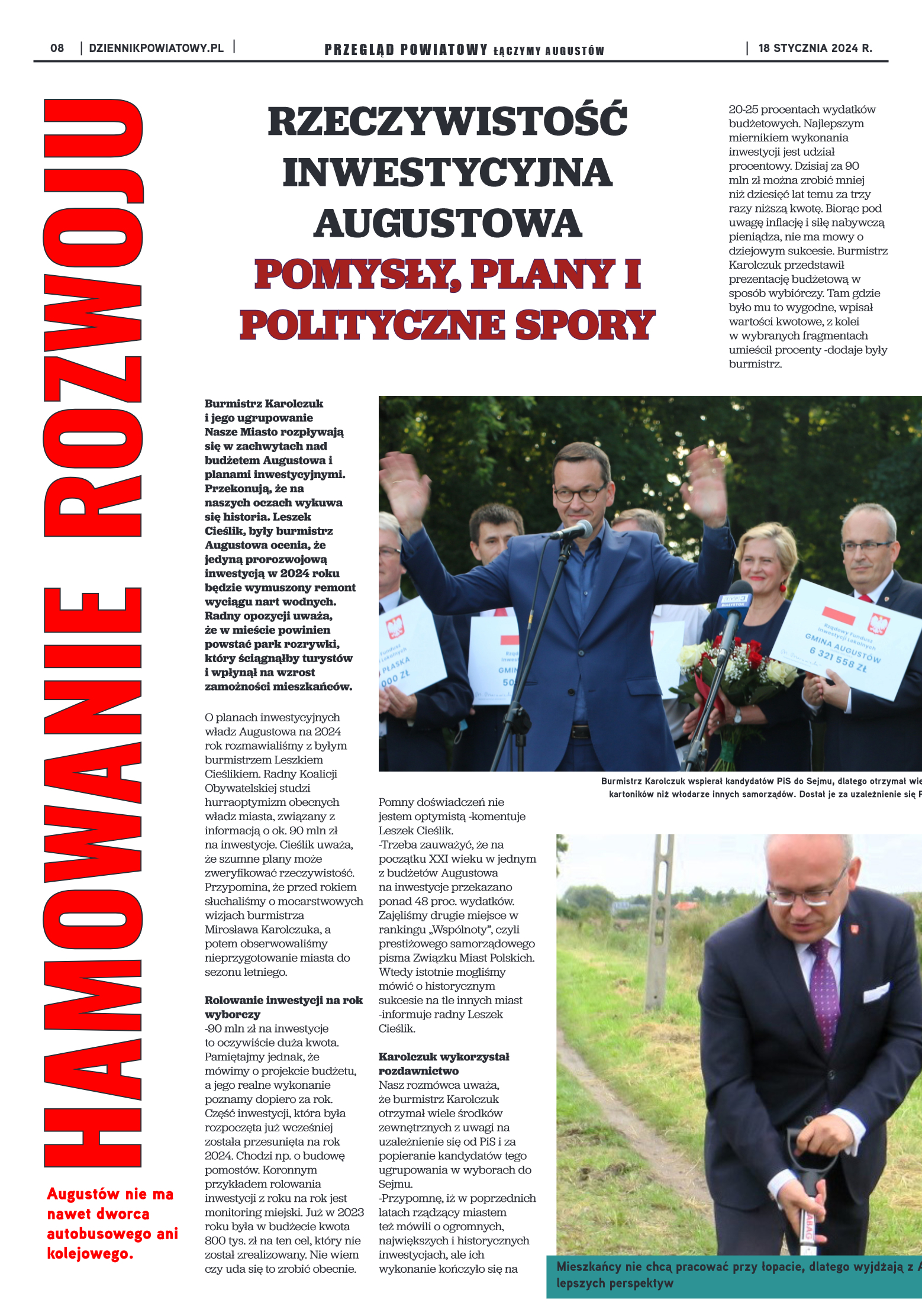 Wydanie Przeglądu Powiatowego nr 2/1173 z 18-01-20 - strona 8